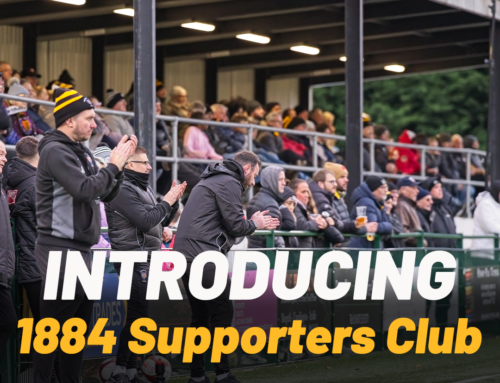 Introducing the 1884 Supporters Club…